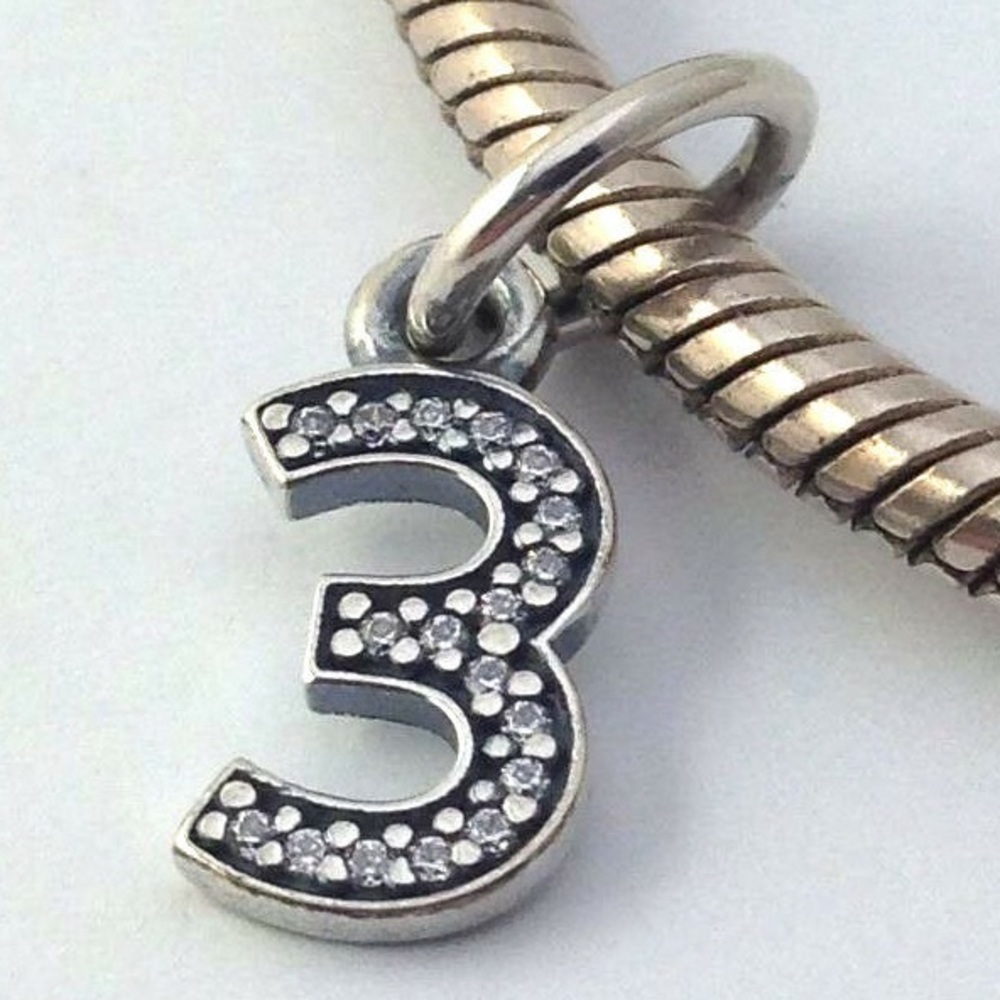 Pandora sterling charm for bracelet or a necklace